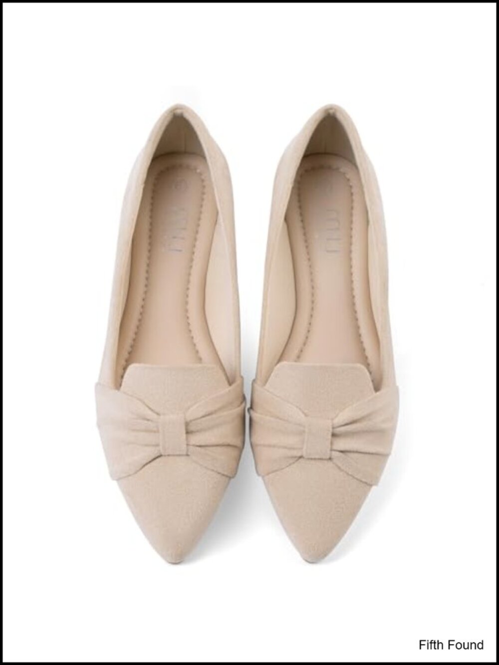 Women's Comfortable Memory Foam Slip On Pointed Toe Flats